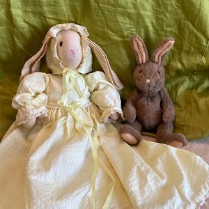 Handmade and Vintage Bunny